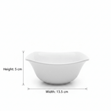 Dynasty Melamine Square Bowl – White – 13.5 × 5 cm - Al Kabayel Discount CentreDynasty Melamine Square Bowl – White – 13.5 × 5 cmBowlsDYNASTYAl Kabayel Discount Centre