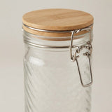 Hamid Glass Jar with Clip Lid - 1800ml
