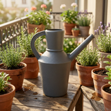 Plastic Garden Watering Jug Grey - 2 Litres