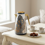 Royalford Vacuum Flask White & Charcoal Grey - 1 Litre