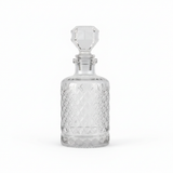 Diamond-Cut Glass Decanter - 750ml