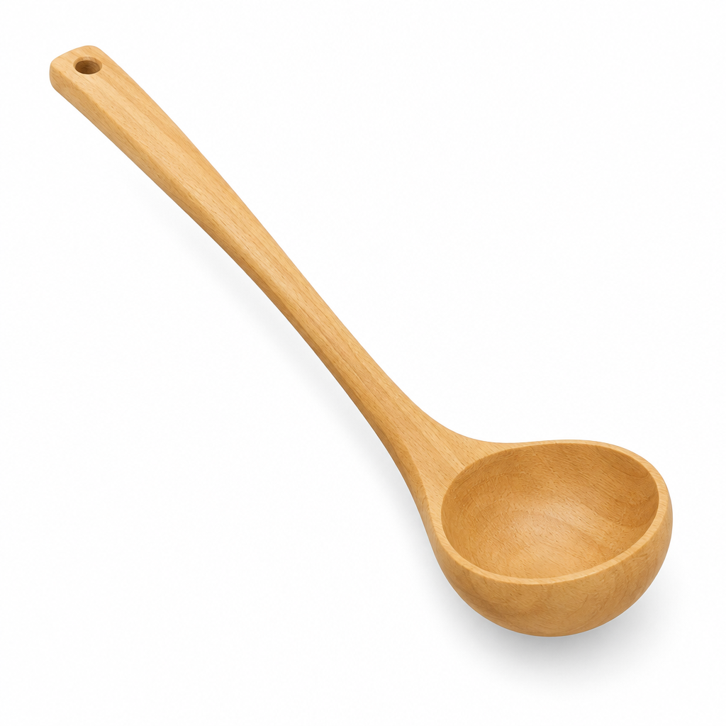 Wooden Soup Ladle - 28cm