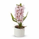 Artificial Flower Plant with Ceramic Pot Pink - 30cm