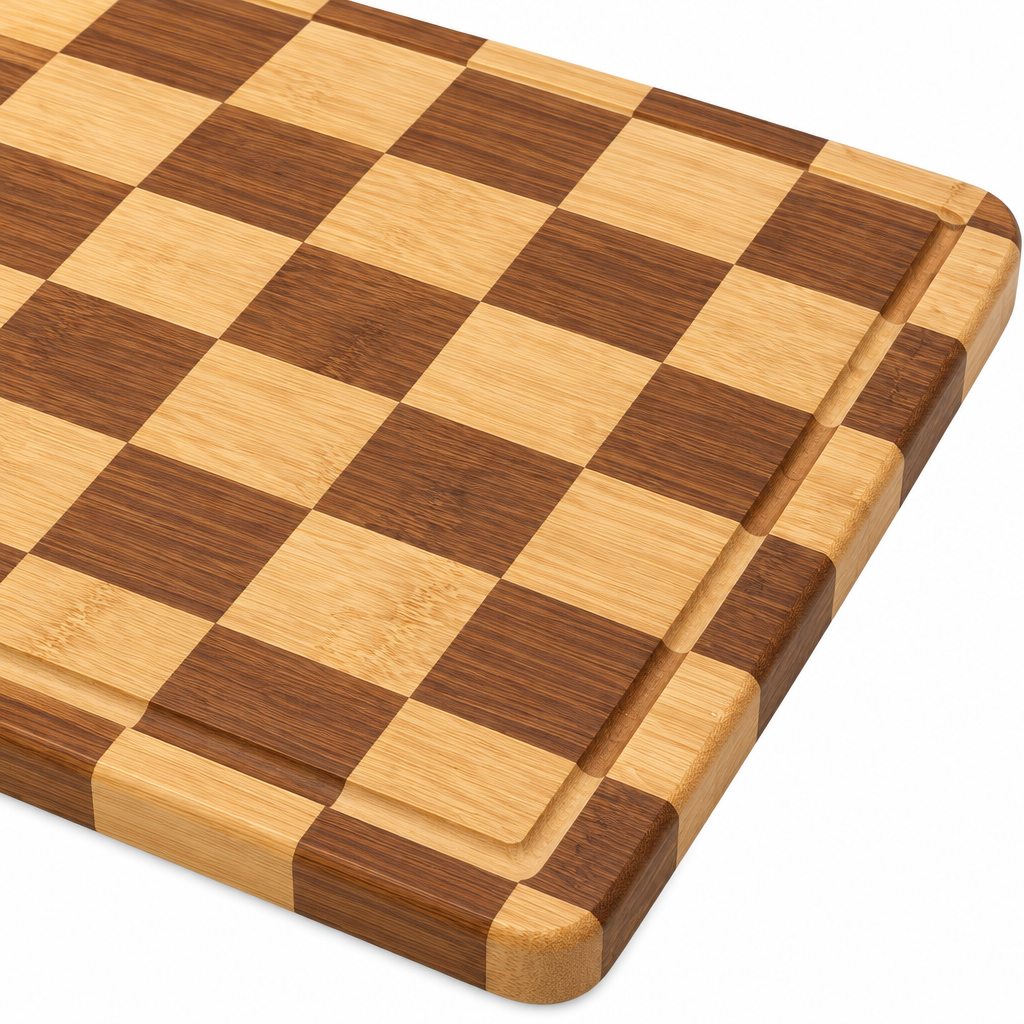 Jinzifeng Wooden Rectangular Chopping Board - 38×28cm