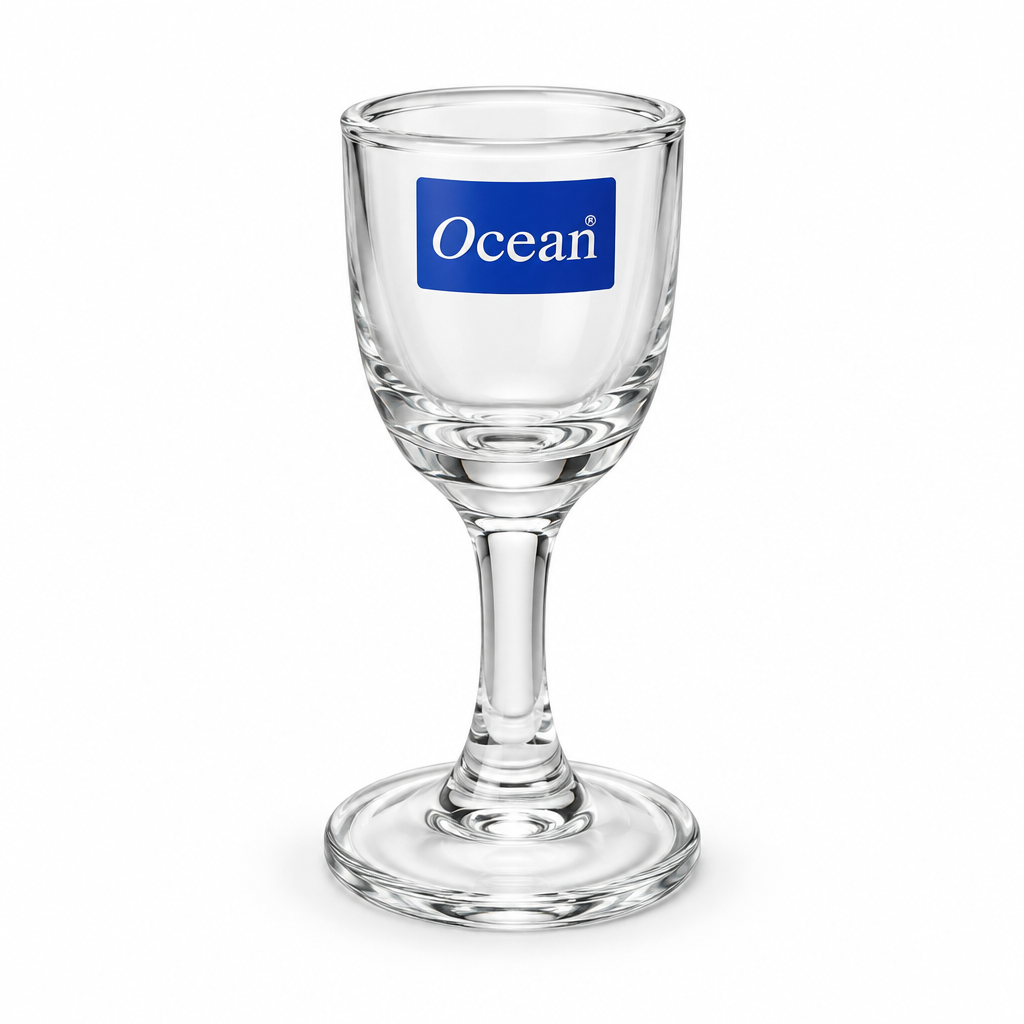 Ocean Clear Glass Shot Glass - 30ml