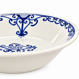 Slama Ceramic Soup Plate White  - 23cm