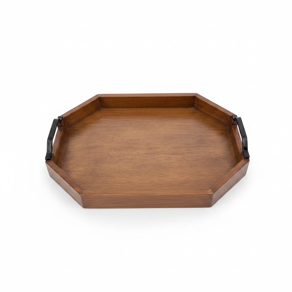 Luhpar Wooden Serving Tray - 40×30cm