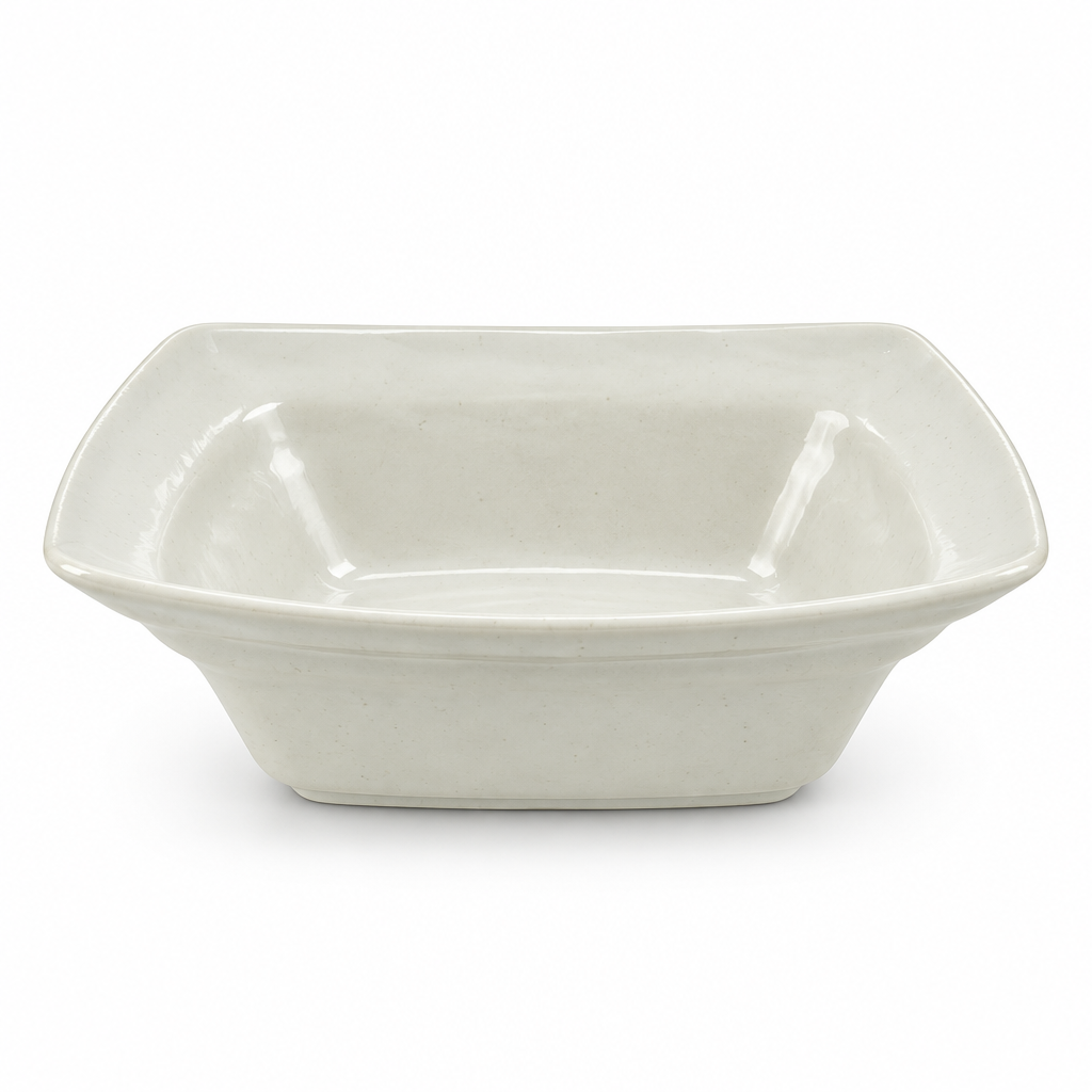 Elite Melamine Deep Bowl Cream - 10 Inch