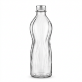 Bormioli Rocco Glass Bottle with Silver Cap – 750ml