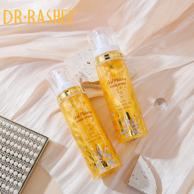 Dr.Rashel Lightweight & Moisturizing Gold Makeup Fixer Spray 100ml