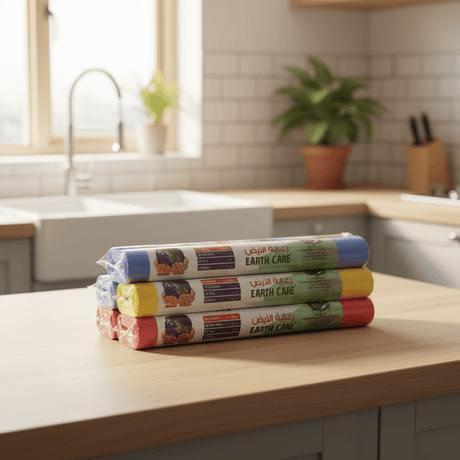 Earthcare Assorted Garbage Bags 10 Gallon 54x60 cm – 30 Bags x Pack of 4 - Al Kabayel Discount CentreEarthcare Assorted Garbage Bags 10 Gallon 54x60 cm – 30 Bags x Pack of 4DisposablesEARTHCAREAl Kabayel Discount Centre