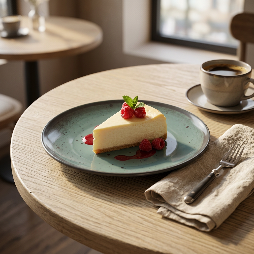 Hi-Luxe Round Melamine Dessert Plate - 9.5 Inch