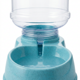Plastic Pet Water Feeder with Clear Reservoir Blue - 30×30cm