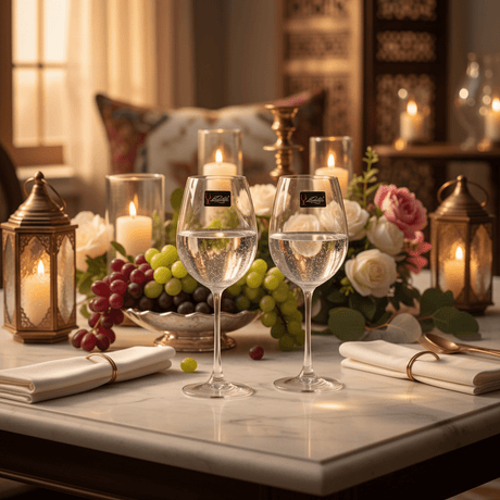 Edelita 2 - Piece Elegant Wine Glass Gift Set with Modern Design for Dining and Entertaining – 400 ml Each - Al Kabayel Discount CentreEdelita 2 - Piece Elegant Wine Glass Gift Set with Modern Design for Dining and Entertaining – 400 ml EachWine GlassesEDELITAAl Kabayel Discount Centre