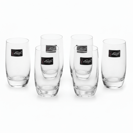 Edelita 6 - Piece Highball Drinking Glass Set for Juice, Cocktails and Soft Drinks – 260 ml Capacity - Al Kabayel Discount CentreEdelita 6 - Piece Highball Drinking Glass Set for Juice, Cocktails and Soft Drinks – 260 ml CapacityTumblersEDELITAAl Kabayel Discount Centre
