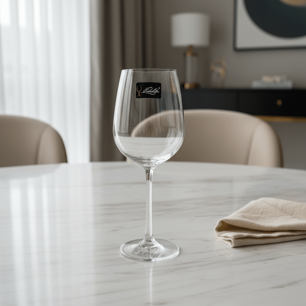 Edelita Modern Stem Wine Glass with Balanced Design for Home, Restaurant and Event Use – 400 ml - Al Kabayel Discount CentreEdelita Modern Stem Wine Glass with Balanced Design for Home, Restaurant and Event Use – 400 mlWine GlassesEDELITAAl Kabayel Discount Centre