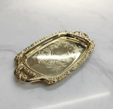 Edelolanz Gold Rectangle Steel Tray 20×11 cm – Sleek and Elegant Design, Rust - Resistant Metal, Perfect for Serving or Organizing Accessories - Al Kabayel Discount CentreEdelolanz Gold Rectangle Steel Tray 20×11 cm – Sleek and Elegant Design, Rust - Resistant Metal, Perfect for Serving or Organizing AccessoriesServing TraysEDELOLANZAl Kabayel Discount Centre