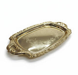 Edelolanz Gold Rectangle Steel Tray 20×11 cm – Sleek and Elegant Design, Rust - Resistant Metal, Perfect for Serving or Organizing Accessories - Al Kabayel Discount CentreEdelolanz Gold Rectangle Steel Tray 20×11 cm – Sleek and Elegant Design, Rust - Resistant Metal, Perfect for Serving or Organizing AccessoriesServing TraysEDELOLANZAl Kabayel Discount Centre