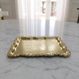 Edelolanz Gold Rectangular Steel Tray 24×19 cm – Elegant Home Accessory, Smooth Shine Finish, Ideal for Décor or Gifting - Al Kabayel Discount CentreEdelolanz Gold Rectangular Steel Tray 24×19 cm – Elegant Home Accessory, Smooth Shine Finish, Ideal for Décor or GiftingServing TraysEDELOLANZAl Kabayel Discount Centre