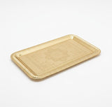Edelolanz Gold Rectangular Steel Tray 34×20 cm – Premium Decorative Tray, Elegant Shine, Suitable for Tables, Events, or Displays - Al Kabayel Discount CentreEdelolanz Gold Rectangular Steel Tray 34×20 cm – Premium Decorative Tray, Elegant Shine, Suitable for Tables, Events, or DisplaysServing TraysEDELOLANZAl Kabayel Discount Centre