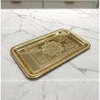 Edelolanz Gold Rectangular Steel Tray 34×20 cm – Premium Decorative Tray, Elegant Shine, Suitable for Tables, Events, or Displays - Al Kabayel Discount CentreEdelolanz Gold Rectangular Steel Tray 34×20 cm – Premium Decorative Tray, Elegant Shine, Suitable for Tables, Events, or DisplaysServing TraysEDELOLANZAl Kabayel Discount Centre