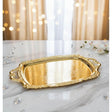 Edelolanz Gold Rectangular Steel Tray 43×27 cm – Premium Decorative Tray, Sturdy Build, Adds a Touch of Elegance to Any Setting - Al Kabayel Discount CentreEdelolanz Gold Rectangular Steel Tray 43×27 cm – Premium Decorative Tray, Sturdy Build, Adds a Touch of Elegance to Any SettingServing TraysEDELOLANZAl Kabayel Discount Centre