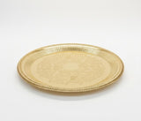 Edelolanz Gold Round Steel Tray 22.5 cm – Compact & Stylish, High - Quality Metal Finish, Great for Coffee Tables or Dressing Tables - Al Kabayel Discount CentreEdelolanz Gold Round Steel Tray 22.5 cm – Compact & Stylish, High - Quality Metal Finish, Great for Coffee Tables or Dressing TablesServing TraysEDELOLANZAl Kabayel Discount Centre