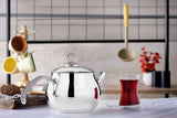 EF - SUN Stainless Steel Teapot 1 Liter - Al Kabayel Discount CentreEF - SUN Stainless Steel Teapot 1 LiterTea/Coffee PotsEF - SUNAl Kabayel Discount Centre