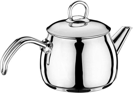 EF - SUN Stainless Steel Teapot 1 Liter - Al Kabayel Discount CentreEF - SUN Stainless Steel Teapot 1 LiterTea/Coffee PotsEF - SUNAl Kabayel Discount Centre