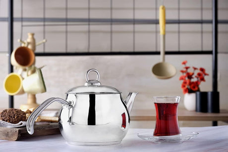 EF - SUN Stainless Steel Teapot 1.5 Liter - Al Kabayel Discount CentreEF - SUN Stainless Steel Teapot 1.5 LiterTea/Coffee PotsEF - SUNAl Kabayel Discount Centre