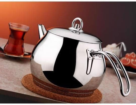 EF - SUN Stainless Steel Teapot 1.5 Liter - Al Kabayel Discount CentreEF - SUN Stainless Steel Teapot 1.5 LiterTea/Coffee PotsEF - SUNAl Kabayel Discount Centre