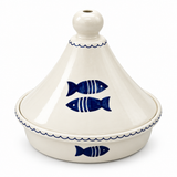 Slama Ceramic Tajine Off-White - 30×30cm