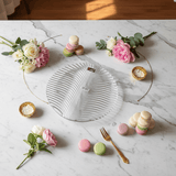 Efelita Glass Leaf Cake Plate - 28×28cm - Al Kabayel Discount CentreEfelita Glass Leaf Cake Plate - 28×28cmPlatesEFELITAAl Kabayel Discount Centre