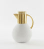 Ejshe 1 Liter Insulated Vacuum Flask – Glossy White Body with Gold Accent Lid, Keeps Beverages Hot or Cold for Hours - Al Kabayel Discount CentreEjshe 1 Liter Insulated Vacuum Flask – Glossy White Body with Gold Accent Lid, Keeps Beverages Hot or Cold for HoursThermosEJSHEAl Kabayel Discount Centre
