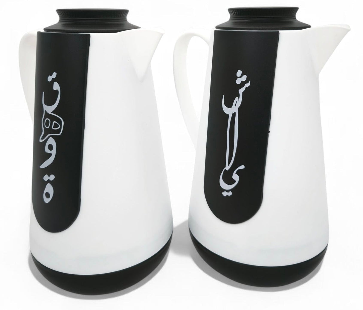 Ejshe 2Pcs Vacuum Flask 2X1Ltr Black&White - Al Kabayel Discount CentreEjshe 2Pcs Vacuum Flask 2X1Ltr Black&WhiteThermosEJSHEAl Kabayel Discount Centre