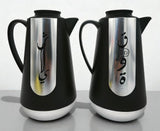Ejshe 2Pcs Vacuum Flask 2X1Ltr Silver&Black - Al Kabayel Discount CentreEjshe 2Pcs Vacuum Flask 2X1Ltr Silver&BlackThermosEJSHEAl Kabayel Discount Centre