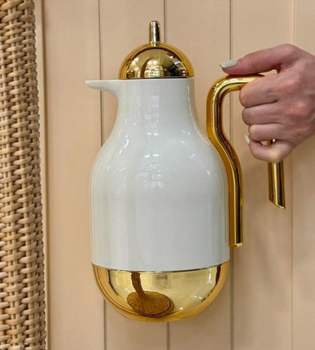 Ejshe Vaccum Fask 1000ml, Off White - Gold, EJS - 012 - Al Kabayel Discount CentreEjshe Vaccum Fask 1000ml, Off White - Gold, EJS - 012ThermosEJSHEAl Kabayel Discount Centre