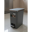 EKO Slim Pedal Bin 10 Litre – Premium Quality Stainless Look Plastic Dustbin, Gray Color for Modern Spaces - Al Kabayel Discount CentreEKO Slim Pedal Bin 10 Litre – Premium Quality Stainless Look Plastic Dustbin, Gray Color for Modern SpacesTrash CanEKOAl Kabayel Discount Centre