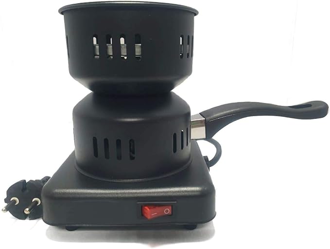 Electric Coal Starter Hookah Shisha Nargila Heater Stove Charcoal Burner BBQ New With(Color: Black,Steel) - Al Kabayel Discount CentreElectric Coal Starter Hookah Shisha Nargila Heater Stove Charcoal Burner BBQ New With(Color: Black,Steel)Home Décor AccentsAKDCAl Kabayel Discount Centre
