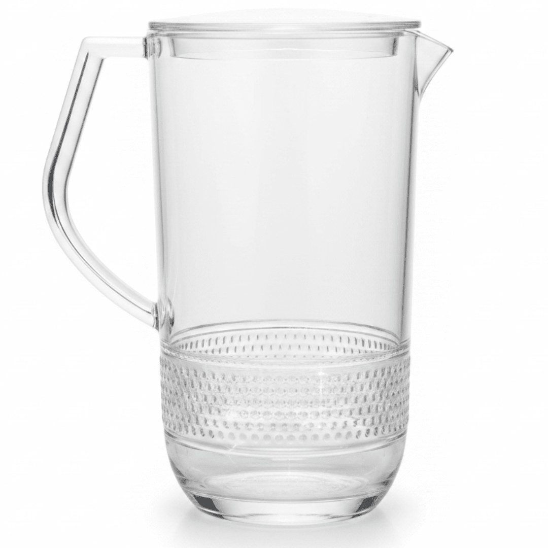 Elegance Collection Premium Clear Acrylic Water & Juice Jug – 2 Litre - Al Kabayel Discount CentreElegance Collection Premium Clear Acrylic Water & Juice Jug – 2 LitreJugsAKDCAl Kabayel Discount Centre