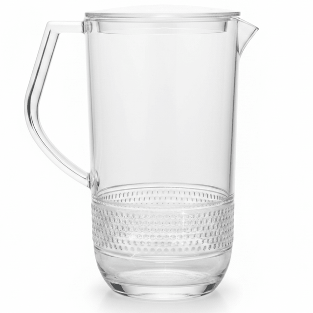 Elegance Collection Premium Clear Acrylic Water & Juice Jug – 2 Litre - Al Kabayel Discount CentreElegance Collection Premium Clear Acrylic Water & Juice Jug – 2 LitreJugsAKDCAl Kabayel Discount Centre