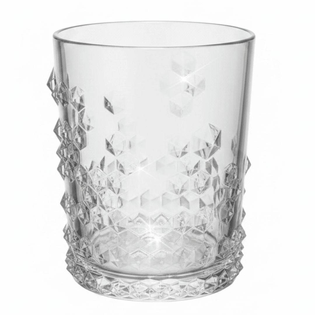 Elegance Stylish Decorative Acrylic Drinking Tumbler - Premium Quality Crystal Look Finish for Daily Use 300ml - Al Kabayel Discount CentreElegance Stylish Decorative Acrylic Drinking Tumbler - Premium Quality Crystal Look Finish for Daily Use 300mlTumblersAKDCAl Kabayel Discount Centre