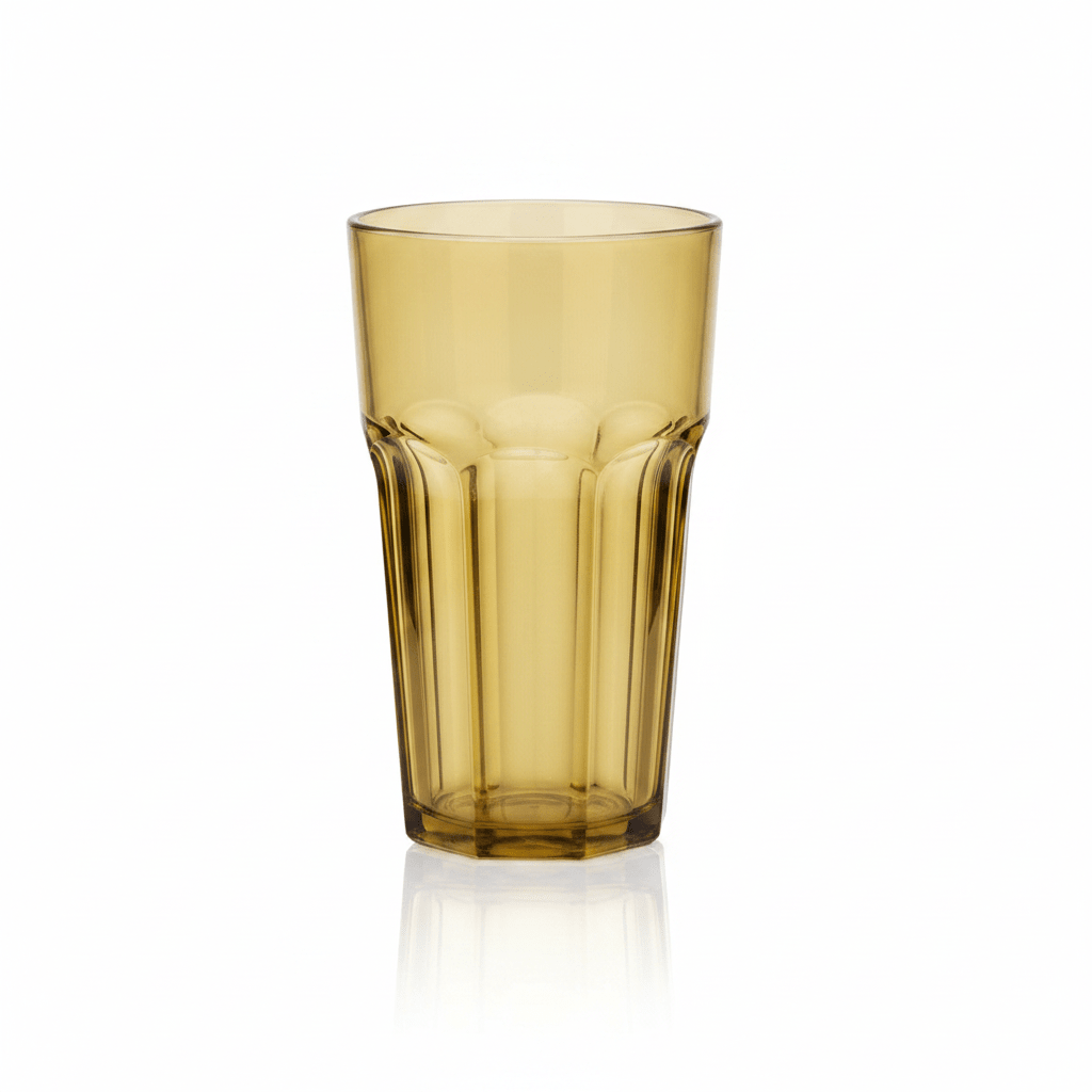 Elegance Tinted Yellow Acrylic Tumbler - Stylish Colour Finish Drinking Glass for Home & Outdoor Use 400ml - Al Kabayel Discount CentreElegance Tinted Yellow Acrylic Tumbler - Stylish Colour Finish Drinking Glass for Home & Outdoor Use 400mlTumblersAKDCAl Kabayel Discount Centre