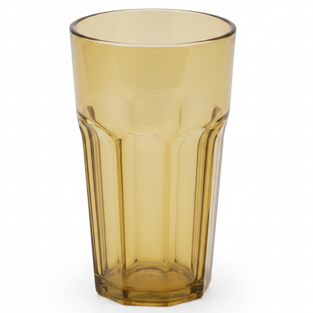 Elegance Tinted Yellow Acrylic Tumbler - Stylish Colour Finish Drinking Glass for Home & Outdoor Use 400ml - Al Kabayel Discount CentreElegance Tinted Yellow Acrylic Tumbler - Stylish Colour Finish Drinking Glass for Home & Outdoor Use 400mlTumblersAKDCAl Kabayel Discount Centre