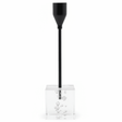 Elegant Crystal & Black Metal Decorative Candle Holder for Luxury Interior Styling – 20cm - Al Kabayel Discount CentreElegant Crystal & Black Metal Decorative Candle Holder for Luxury Interior Styling – 20cmHome Décor AccentsAKDCAl Kabayel Discount Centre