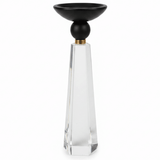 Elegant Crystal & Black Wooden Candle Holder Stand for Premium Decorative Styling – 20cm - Al Kabayel Discount CentreElegant Crystal & Black Wooden Candle Holder Stand for Premium Decorative Styling – 20cmHome Décor AccentsAKDCAl Kabayel Discount Centre