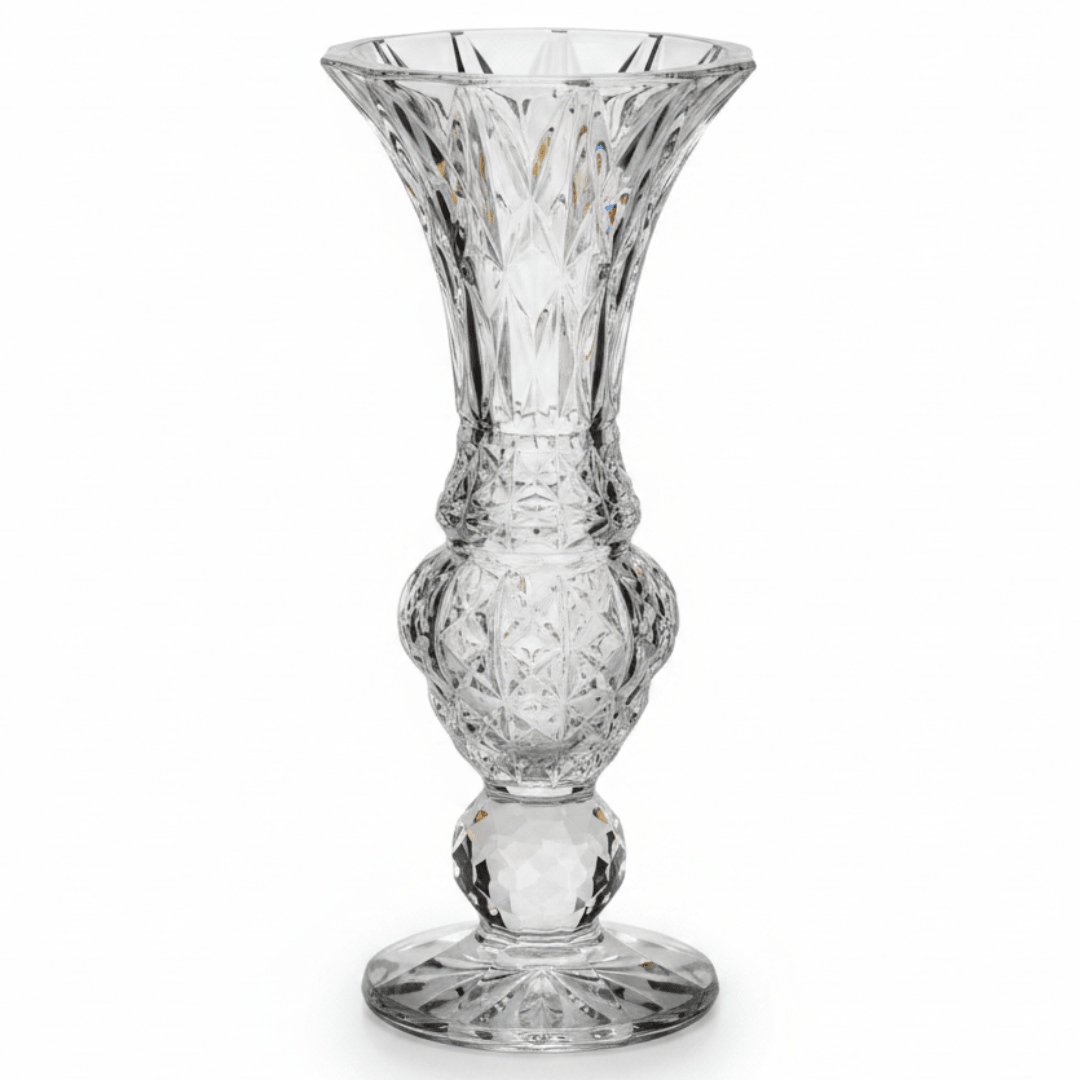 Elegant Crystal Decorative Flower Vase for Luxury Living Room and Table Styling – 21cm - Al Kabayel Discount CentreElegant Crystal Decorative Flower Vase for Luxury Living Room and Table Styling – 21cmHome Décor AccentsAKDCAl Kabayel Discount Centre