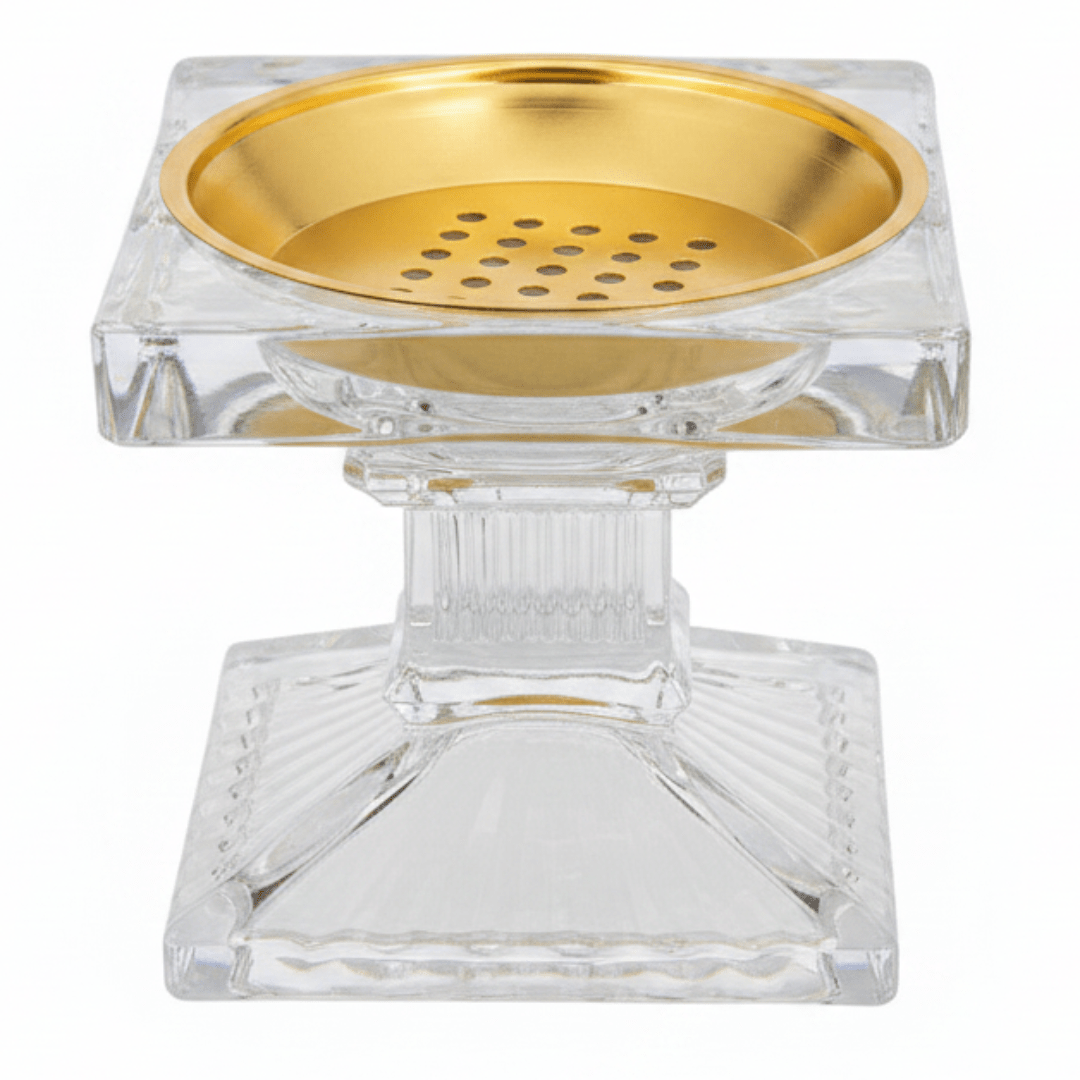 Elegant Crystal Glass Incense Burner — 8.5 × 8.5 cm - Al Kabayel Discount CentreElegant Crystal Glass Incense Burner — 8.5 × 8.5 cmIncense BurnerAKDCAl Kabayel Discount Centre