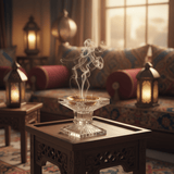 Elegant Crystal Glass Incense Burner — 8.5 × 8.5 cm - Al Kabayel Discount CentreElegant Crystal Glass Incense Burner — 8.5 × 8.5 cmIncense BurnerAKDCAl Kabayel Discount Centre