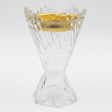 Elegant Crystal Glass Incense Burner with Gold Rim — 17cm - Al Kabayel Discount CentreElegant Crystal Glass Incense Burner with Gold Rim — 17cmIncense burnerAKDCAl Kabayel Discount Centre